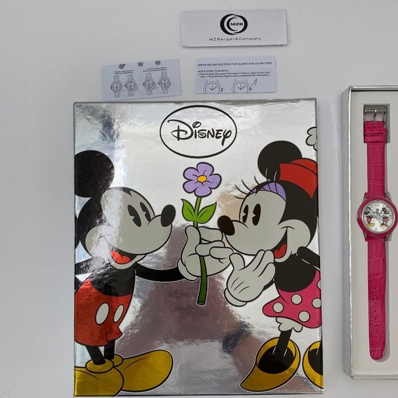 RARE Disney Mickey & Minnie Watch Set - Five Changeable Bands and Bezels main image 7